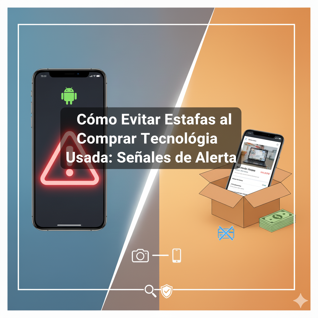 Cómo Evitar Estafas al Comprar Tecnología Usada: Señales de Alerta