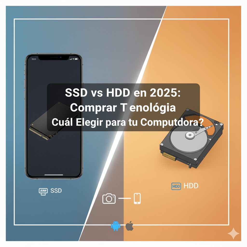 SSD vs HDD en 2025: ¿Cuál Elegir para tu Computadora?